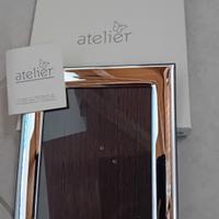 Portafoto argento stupendo-elegante 23x18x2- nuovo