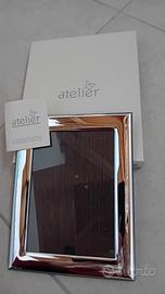 Portafoto argento stupendo-elegante 23x18x2- nuovo