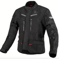 Giacca Moto (Armure) Impermeabile Nera - TAGLIA M