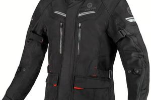 Giacca Moto (Armure) Impermeabile Nera - TAGLIA M