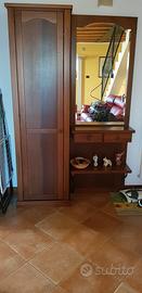 Ingresso stile classico con specchio