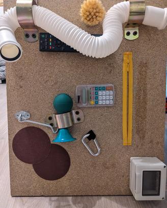 Tavola sensoriale Montessori 
