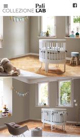 Culla Pali modello Lab 3 completa di set lettino