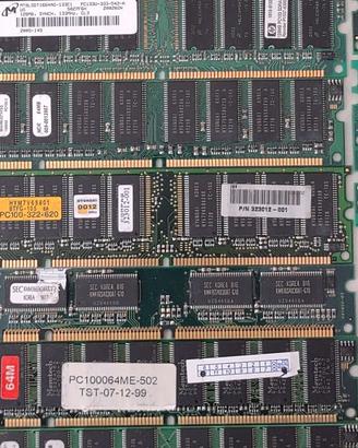 RAM  PER VECCHI PC