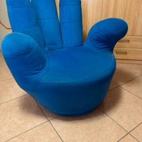 Poltrona Mano Blu