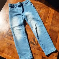 jeans leggings bambina 4 6 anni