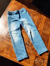 jeans leggings bambina 4 6 anni