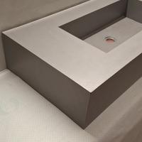 Lavabo in microcemento 