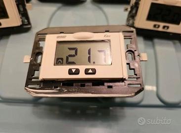 Termostati LCD  da incasso Vemer Keo-B - 7 pezzi