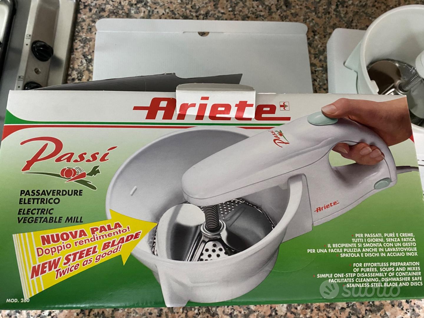Passaverdure elettrico Passí Ariete bianco - Elettrodomestici In vendita a  Padova