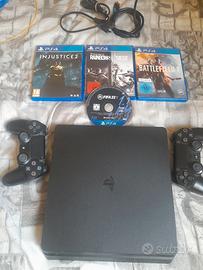 Ps4 + due controller + 4 giochi 