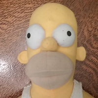 Peluche gigante di Homer Simpson ULTIMO PREZZO