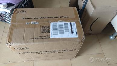 LiTime 12V 200Ah Xtra Mini LITIO - nuova sigillata