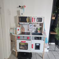 cucina per bambini  + tosta pane e macch.caffè