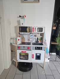 cucina per bambini  + tosta pane e macch.caffè