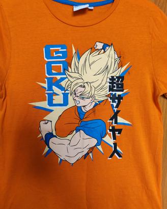 maglia dragonball arancione 
