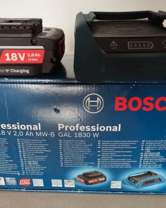 Ricarica Wireless Bosch Professional +batteria