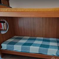 Letto a castello in legno