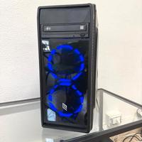 COMPUTER PC ASSEMBLATO RGB BLU HD SSD 256GB