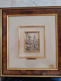 Quadro Roma Sparita Oro/Argento