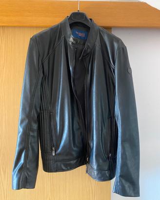 Trussardi biker ecopelle giacca jacket