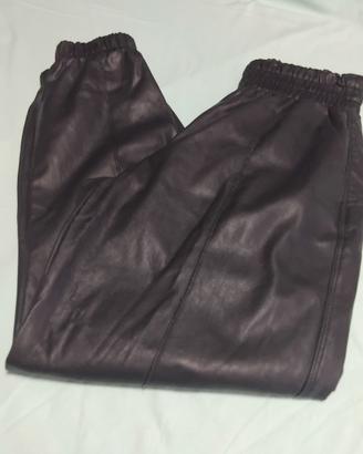 Pantalone donna taglia xs/24 " Bershka similpelle 