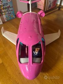 Aereo Baribie con Barbie pilota