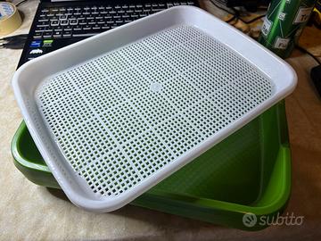 Lotto 9 Vaschette per Semina o Microgreen x Orto