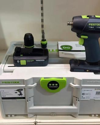 Festool Trapano 18+3.  Una batteria NUOVO!!!