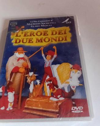 Dvd cartone animato nuovo "l'eroe dei 2 mondi"