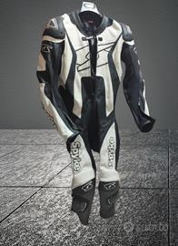 tuta moto Spyke tg 48 mai indossata 