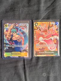 Carte AA one piece Zoro, Kouzuki Momonosuke