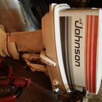 Motore Johnson 25 hp e motorino avviamento