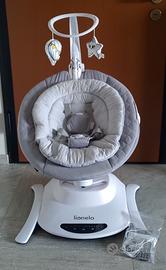 LIONELO BELLA Sdraietta dondolo elettrica neonato 