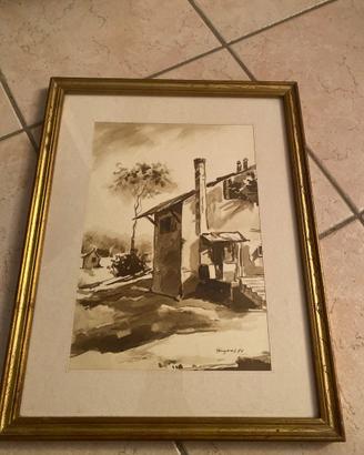 Quadro rustico campestre