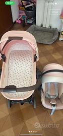 Carrozzina più ovetto e ruote cybex
