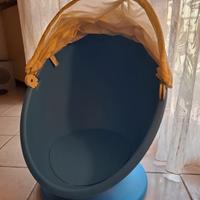 poltrona ikea lömsk a uovo per bambini