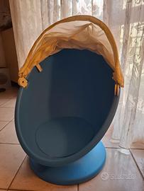 poltrona ikea lömsk a uovo per bambini