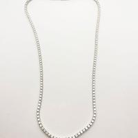 Collana tennis oro 18KT diamanti ct 6.80 tot VVS G