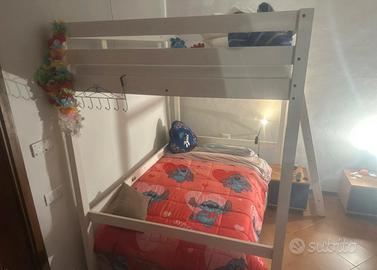 Letto a soppalco / castello - SOLO parte superiore