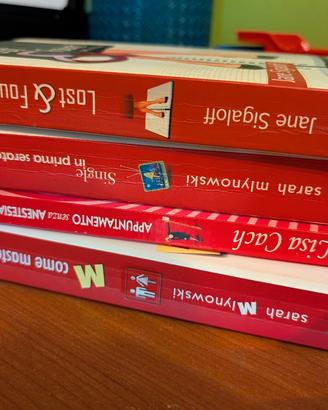 Lotto 4 libri Red dress ink