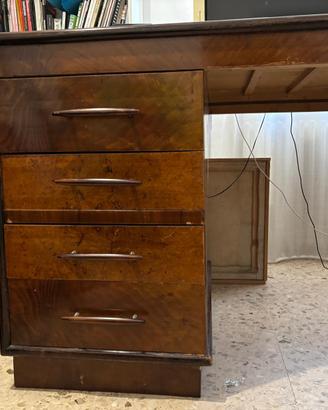 Scrivania direzionale art Deco anni 30