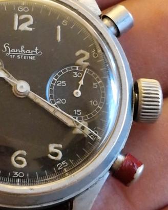 Hanhart chrono fly-back original Luftwaffe