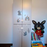 guardaroba armadio bambini SMASTAD IKEA