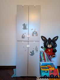 guardaroba armadio bambini SMASTAD IKEA
