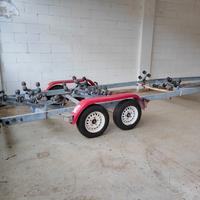 Rimorchio Satellite 2 assi R.S.A. MX 2500L