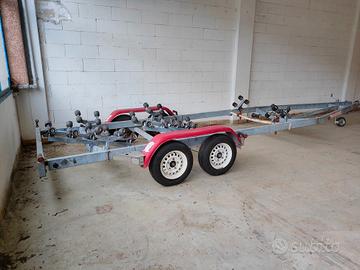 Rimorchio Satellite 2 assi R.S.A. MX 2500L