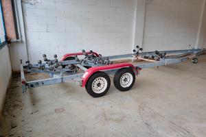 Rimorchio Satellite 2 assi R.S.A. MX 2500L