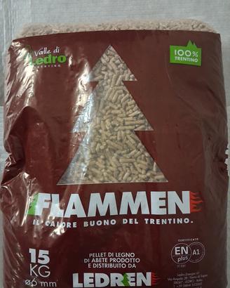 54 Sacchi di pellet abete varie marche