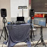 Impianto completo per DJ e Karaoke